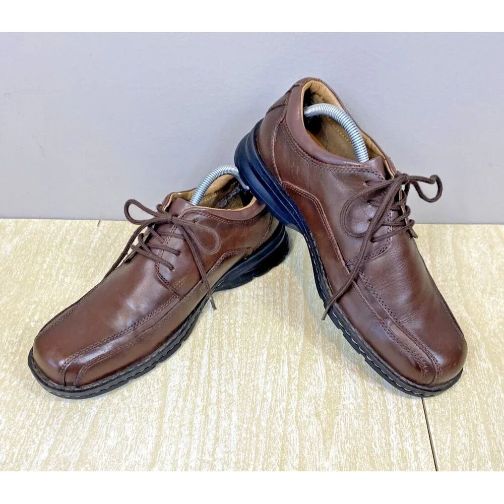 Dockers Prostyle All Motion Comfort 90-29023 Men's 8.5M Brown Leather Shoes